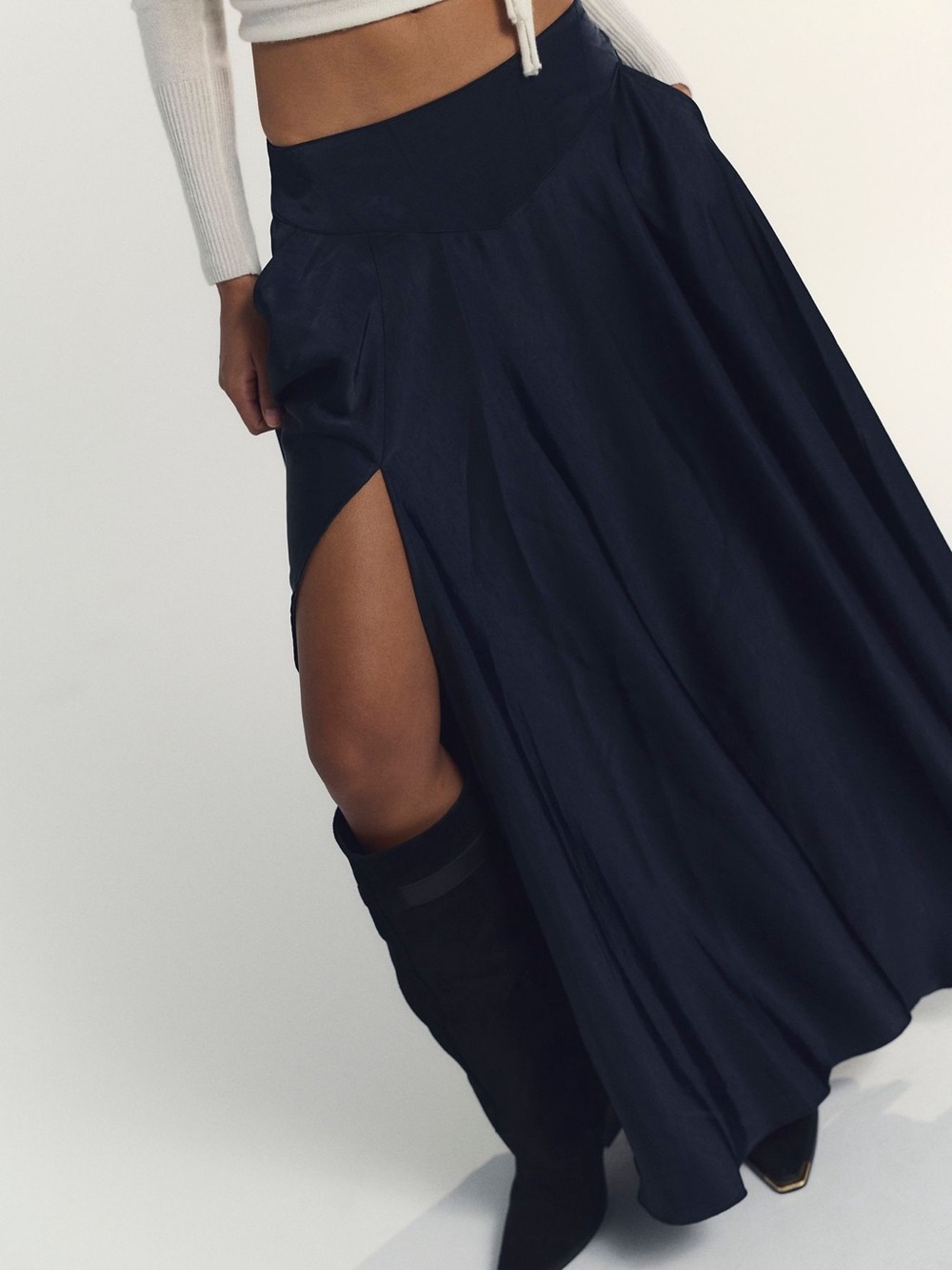Black maxi free people